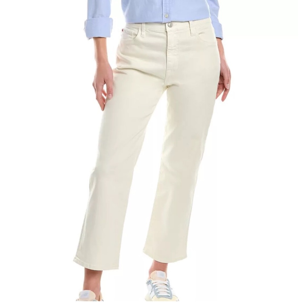 Hudson Jeans High Rise Straight Crop Jeans